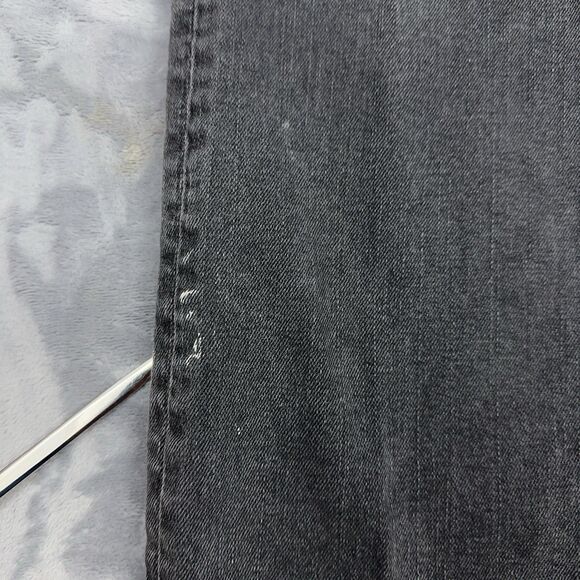 Madewell Jeans Womens Size 27 Faded Black Slim Demi Boot Cut Distressed *FLAW - Picture 14 of 16